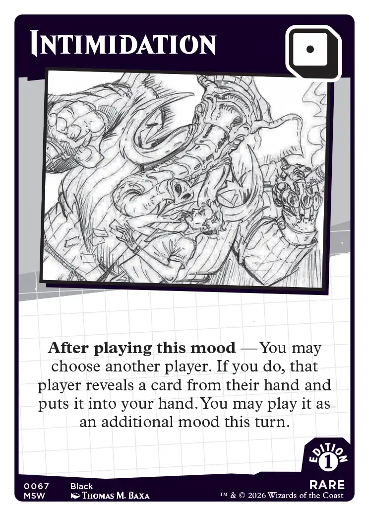 Art for Intimidation